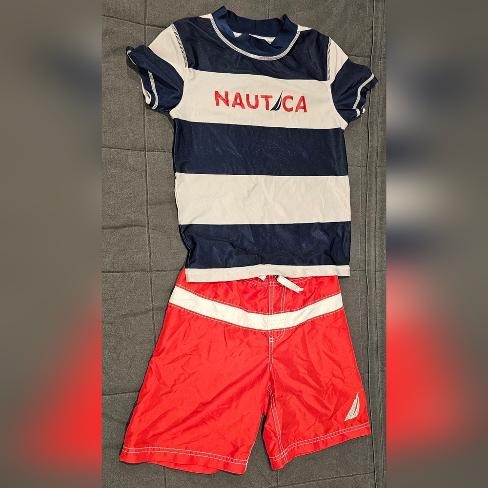 Used - Boys 2 Piece Nautica Bathing Suit - Used